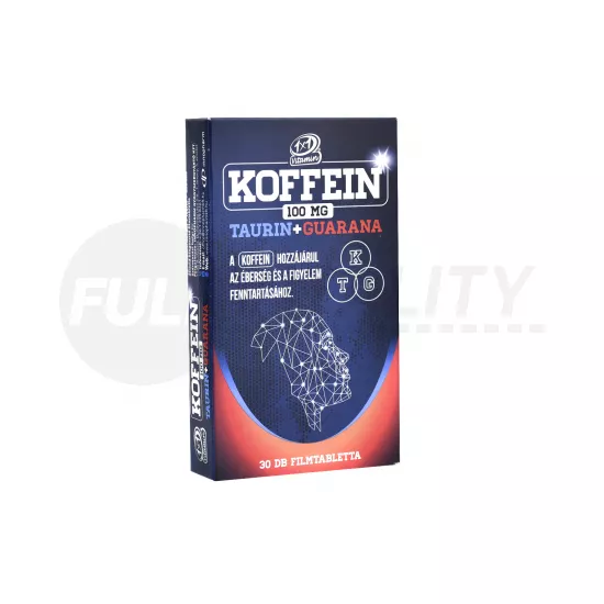 1X1 VITAMIN KOFFEIN+TAURIN+GUARANA FILMTABLETTA 30DB