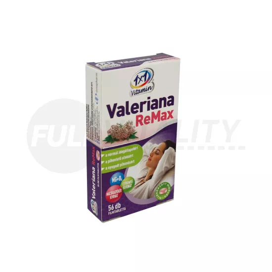 1X1 VITAMIN VALERIANA REMAX FILMTABLETTA  56DB
