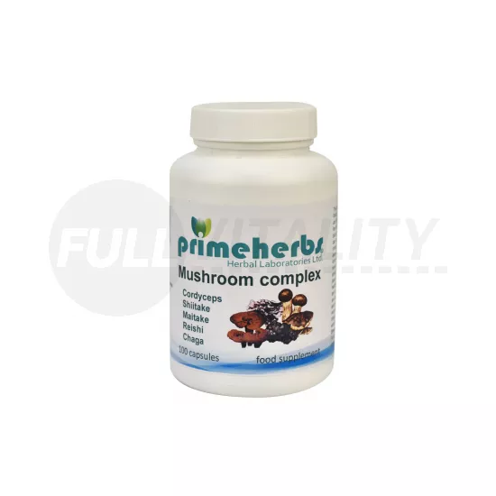 PRIMEHERBS 5 GOMBA KOMPLEX 500MG KAPSZULA100DB