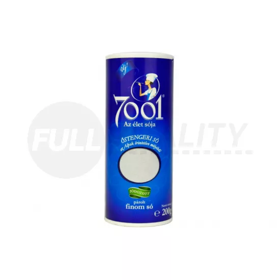 7001 ŐSTENGERI JÓDOZOTT PÁROLT FINOM SÓ SZÓRÓDOBOZBAN 200G