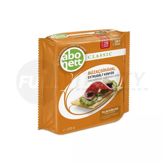 ABONETT EXTRUDÁLT KENYÉR BÚZACSÍRÁS 100G