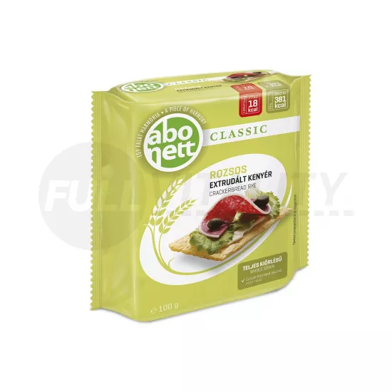 ABONETT EXTRUDÁLT KENYÉR ZABOS 100G