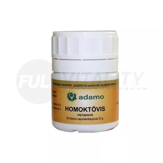 ADAMO HOMOKTÖVISOLAJ KAPSZULA 50DB