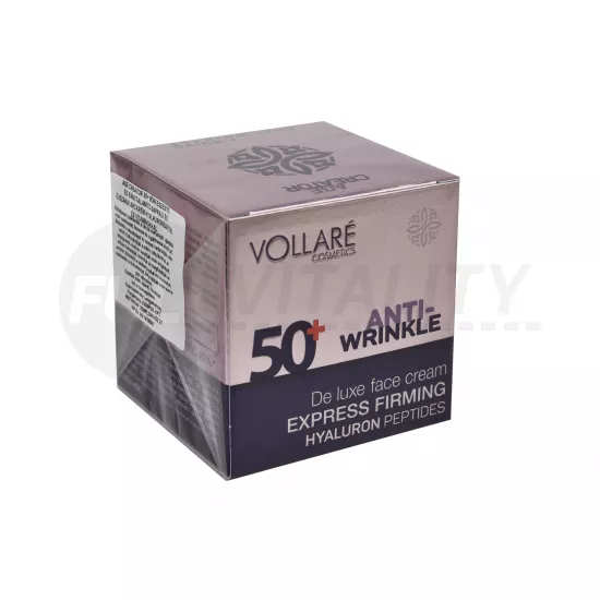 VOLLARÉ AGE CREATOR 50+ HYALURONSAVAS ÉS NÖVÉNYI PEPTIDES BŐRFESZESÍTŐ ARCKRÉM 50ML