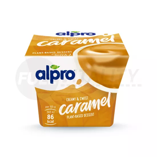 ALPRO SZÓJADESSZERT KARAMELL 125G