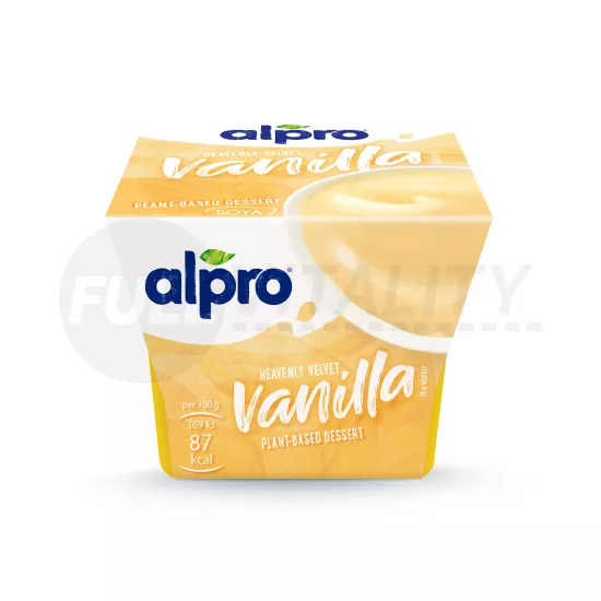 ALPRO SZÓJADESSZERT VANÍLIÁS 125G