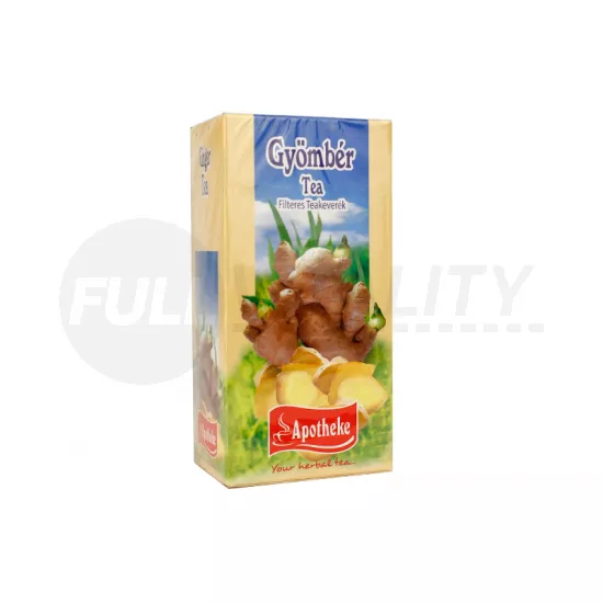 APOTHEKE TEA GYÖMBÉR FILTERES 20DB