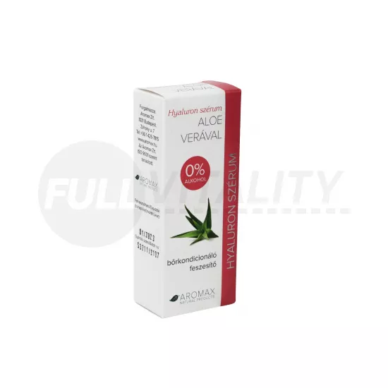 AROMAX HYALURON SZÉRUM ALOE VERÁVAL 20ML