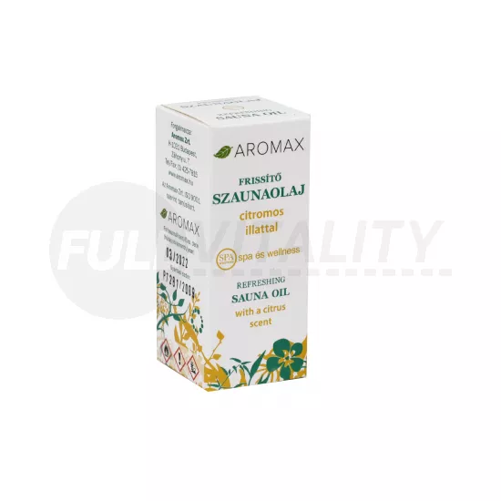 AROMAX SZAUNAOLAJ FRISSÍTŐ 10ML