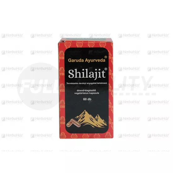GARUDA AYURVEDA SHILAJIT VEGETÁRIÁNUS KAPSZULA 60DB