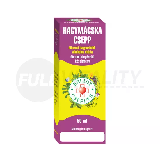 BÁLINT CSEPPEK HAGYMÁCSKA 50ML