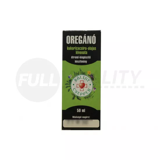 BÁLINT CSEPPEK OREGÁNÓ KUKORICA OLAJOS KIVONATA 50ML