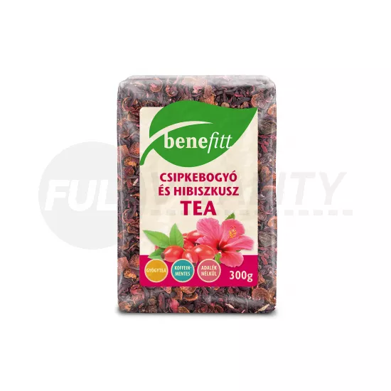 BENEFITT CSIPKEBOGYÓ+HIBISZKUSZ TEA 300G