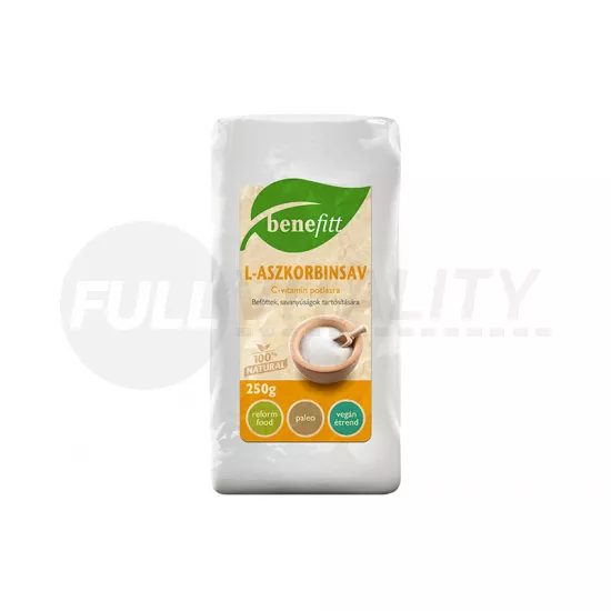 BENEFITT L-ASZKORBINSAV 250G