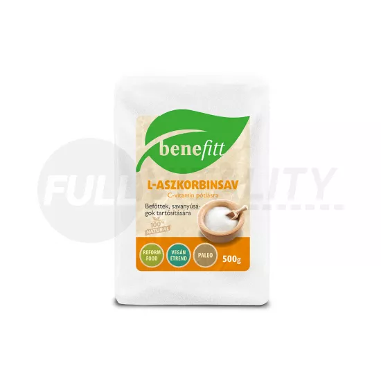 BENEFITT L-ASZKORBINSAV 500G