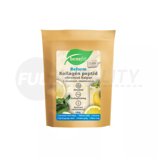 BENEFITT REFORM KOLLAGÉN PEPTID CITROM ÍZŰ ITALPOR 300G