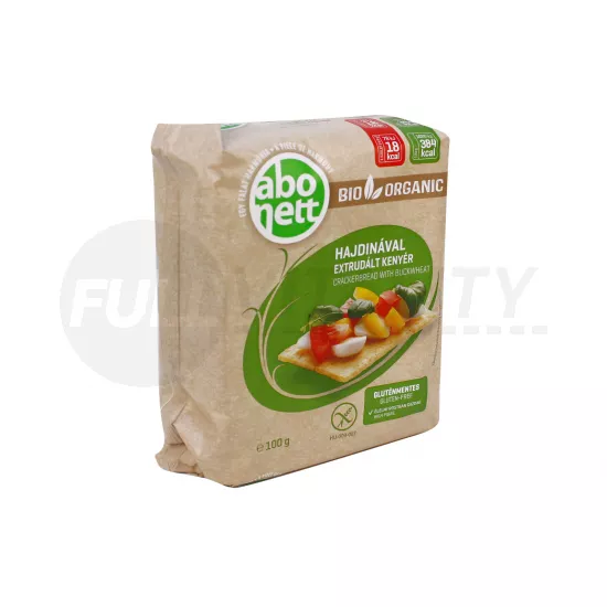 BIO ABONETT EXTRUDÁLT KENYÉR HAJDINÁVAL 100G