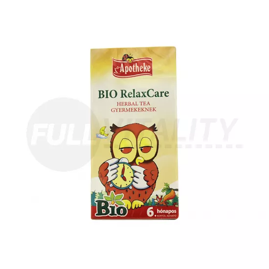BIO APOTHEKE TEA NYUGTATÓ GYERMEKEKNEK FILTERES 20DB