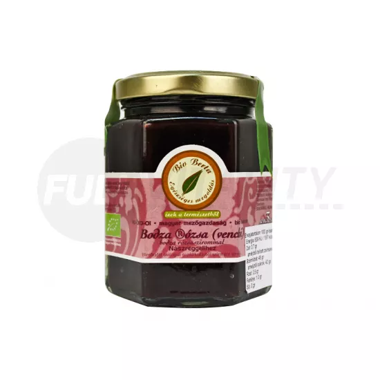 BIO BERTA LEKVÁR BODZA RÓZSA 190G