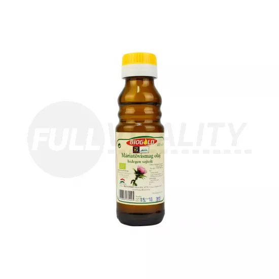 BIO BIOGOLD MÁRIATÖVISMAG OLAJ HIDEGEN SAJTOLT 100ML