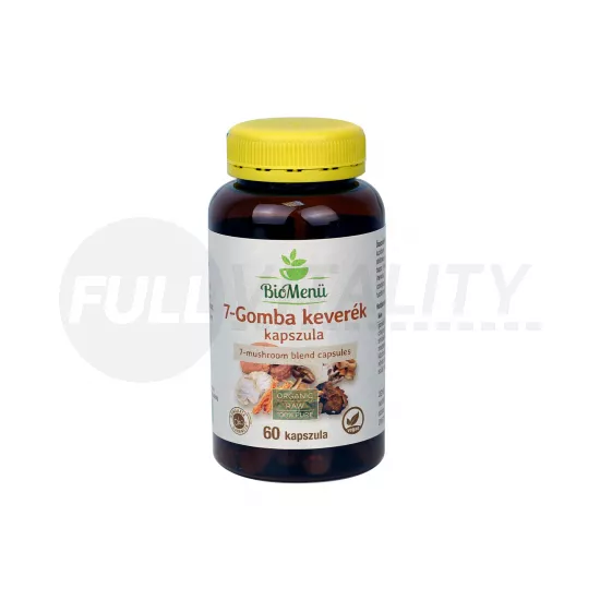 BIO BIOMENÜ 7-GOMBA KEVERÉK KAPSZULA 60DB