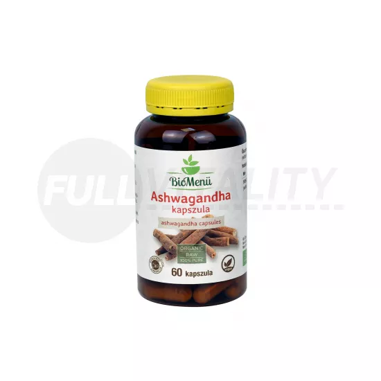 BIO BIOMENÜ ASHWAGANDHA KAPSZULA 60DB