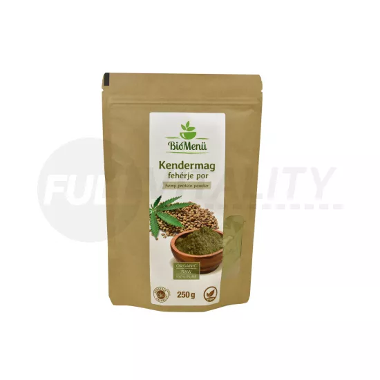 BIO BIOMENÜ KENDERMAG FEHÉRJE POR 250G