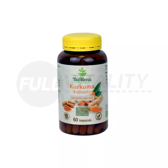 BIO BIOMENÜ KURKUMA KAPSZULA 60DB