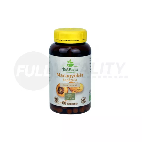 BIO BIOMENÜ MACAGYÖKÉR KAPSZULA 60DB
