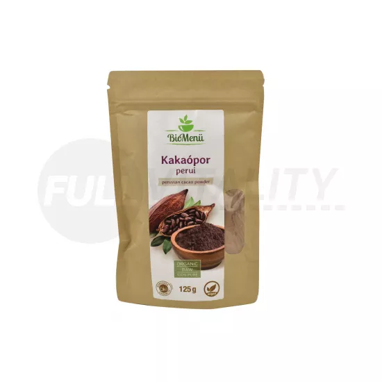 BIO BIOMENÜ PERUI KAKAÓPOR 125G