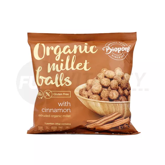 BIO BIOPONT EXTRUDÁLT KÖLESGOLYÓ FAHÉJAS 60G