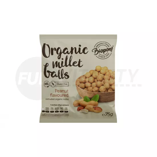 BIO BIOPONT EXTRUDÁLT KÖLESGOLYÓ FÖLDIMOGYORÓS 75G