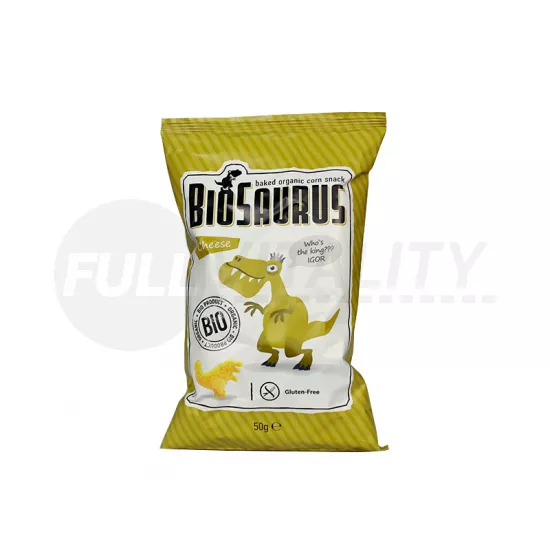 BIO MCLLOYDS BIOSAURUS IGOR KUKORICÁS SNACK SAJTOS 50G