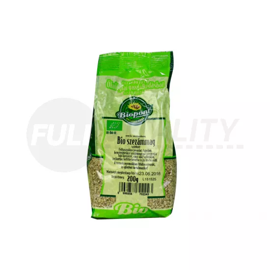BIO BIOPONT SZEZÁMMAG BARNA 200G