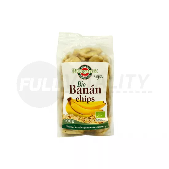 BIO BIORGANIK BANÁNCHIPS 100G