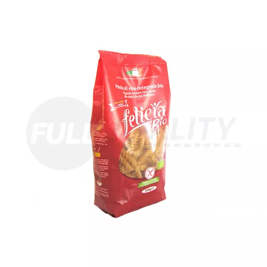 BIO FELICIA BARNA RIZS GLUTÉNMENTES FUSILLI  250G