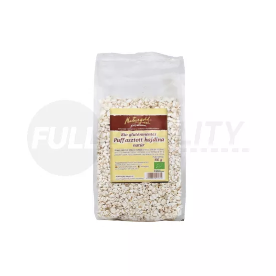 BIO GLUTÉNMENTES NATURGOLD PUFFASZTOTT HAJDINA NATÚR 60G