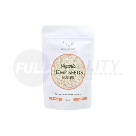 BIO HAPPY NATURALS ORGANIC HÁNTOLT KENDERMAG 125G