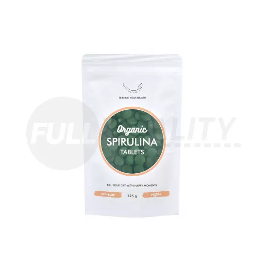 BIO HAPPY NATURALS ORGANIC SPIRULINA TABLETTA 125G