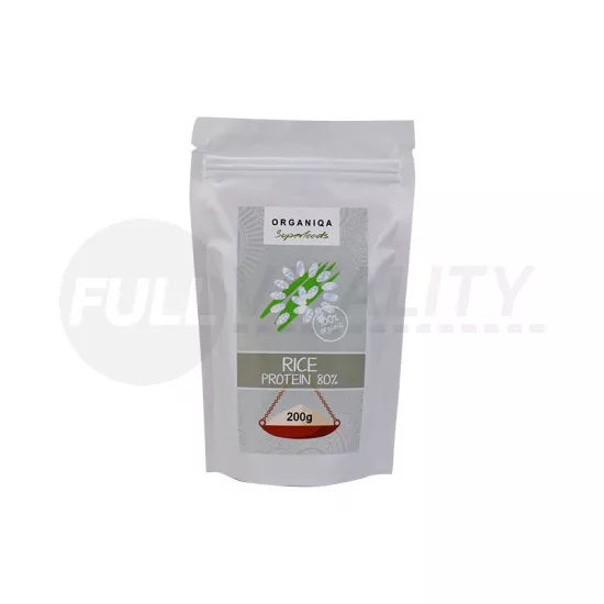 BIO ORGANIQA NATÚR RIZSFEHÉRJE POR 200G