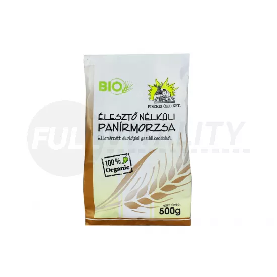 BIO PISZKEI ÉLESZTŐ NÉLKÜLI PANÍRMORZSA /90NAP/ 500G