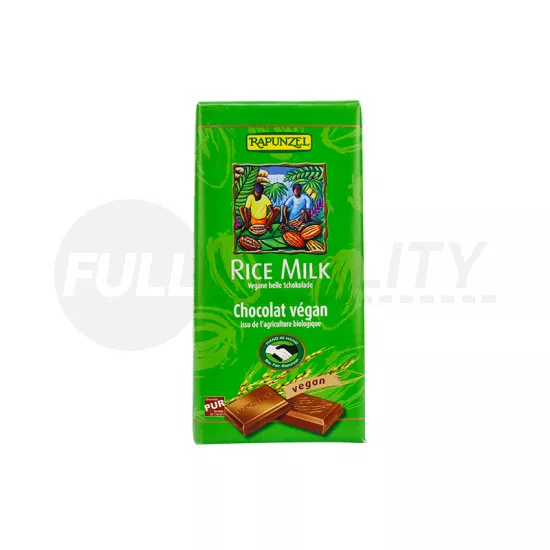 BIO RAPUNZEL RIZSTEJES CSOKOLÁDÉ VEGÁN 100G