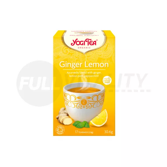 BIO YOGI TEA CITROMOS GYÖMBÉR 17DB