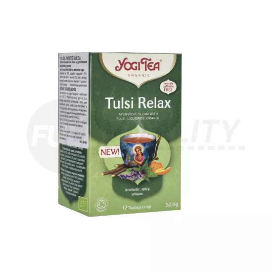 BIO YOGI TEA PIHENTETŐ TULSI 17DB