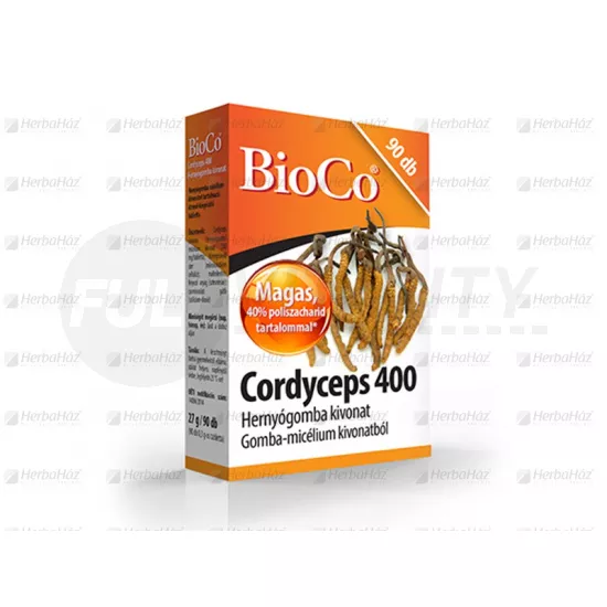 BIOCO CORDYCEPS 400 HERNYÓGOMBA KIVONAT 90DB
