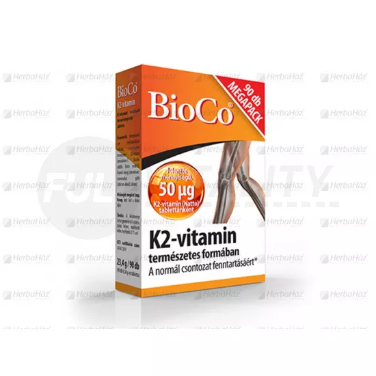 BIOCO K2 VITAMIN TABLETTA 90DB