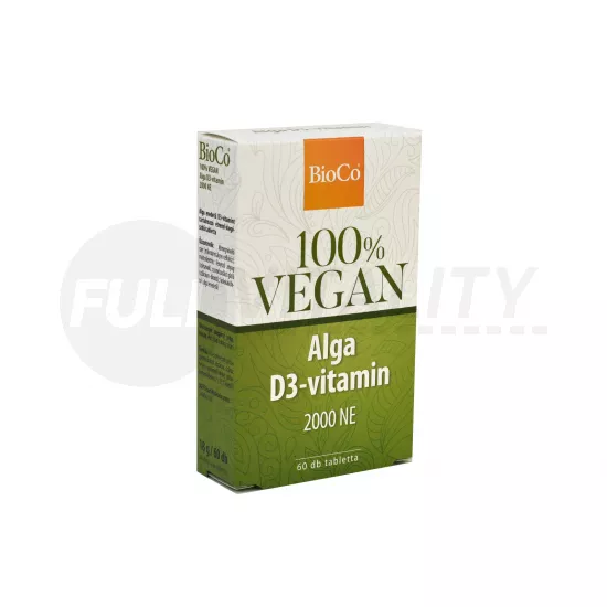 BIOCO VEGAN ALGA D3-VITAMIN 2000NE 60DB