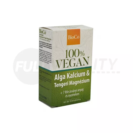 BIOCO VEGAN ALGA KALCIUM-TENGERI MAGNÉZIUM 60DB