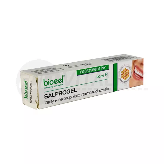 BIOEEL SALPROGEL ZSÁLYA ÉS PROPOLISZTARTALMÚ FOGÍNYZSELÉ 20ML