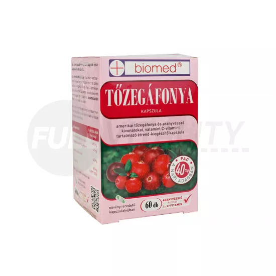 BIOMED TŐZEGÁFONYA KAPSZULA 60DB